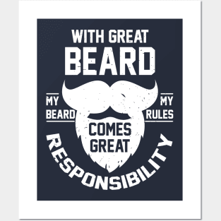 Great Beard | Great Responsibility Posters and Art